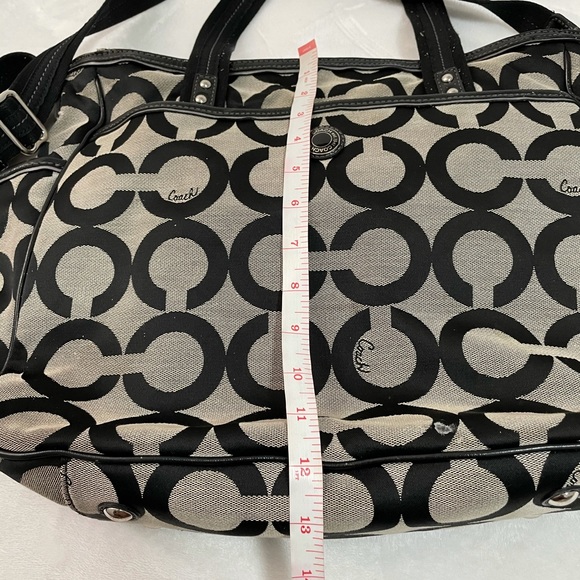Coach Signature Monogram Diaper Bag - Picture 11 of 11